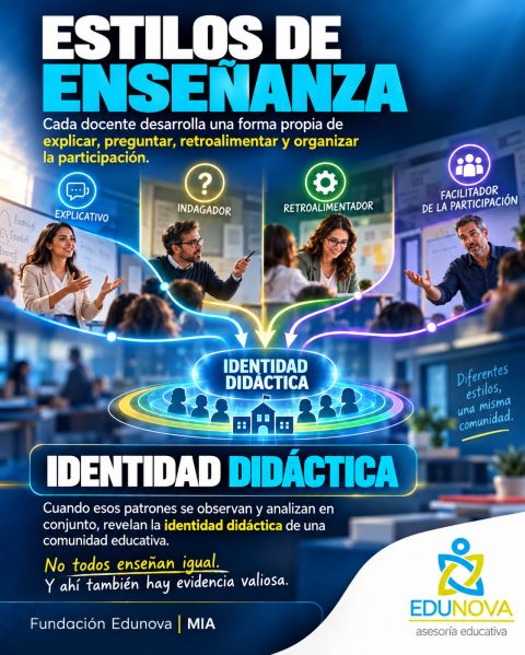 Pieza de Edunova sobre distintas formas de explicar, preguntar, retroalimentar y facilitar la participación